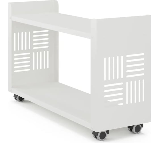 Изображение товара Стеллаж мобильный Kobor SМ2-90/30 white/premium 220369
