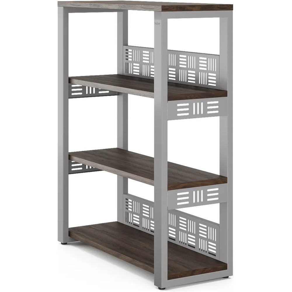 Стеллаж открытый Kobor ST3-60/36 aluminum/charlston 220220