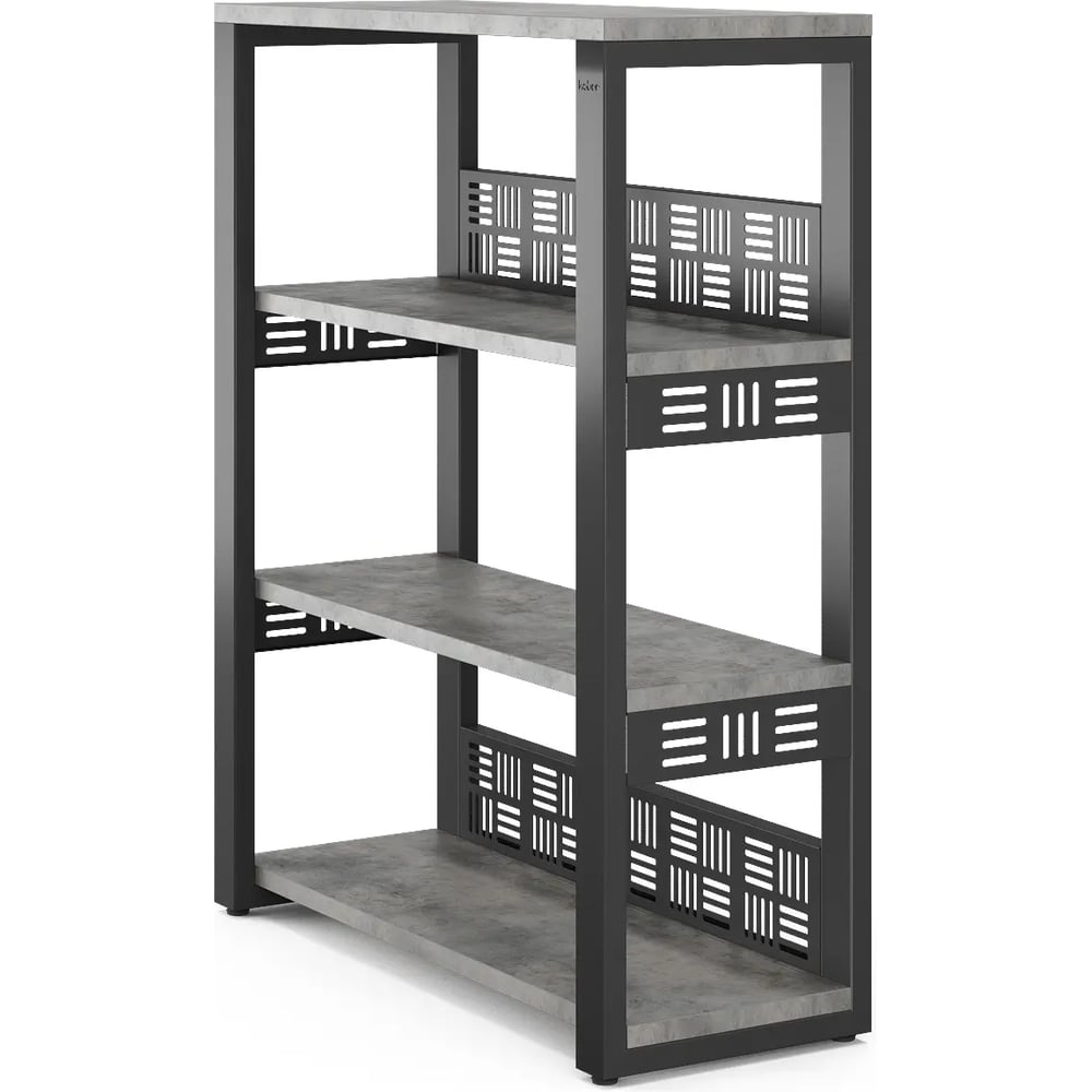 Стеллаж открытый Kobor ST3-60/36 black/chicago 221350