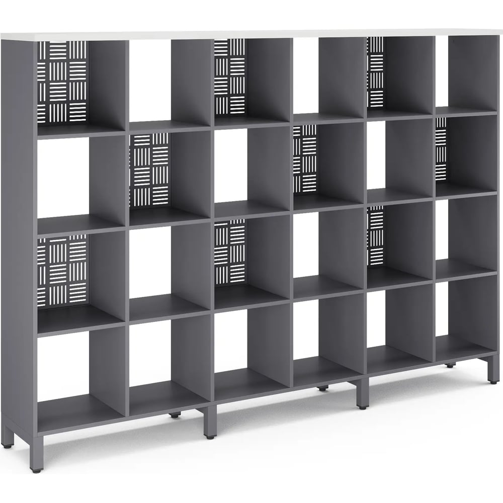 Стеллажная система Kobor SQ-4X6 graphite/premium 220445