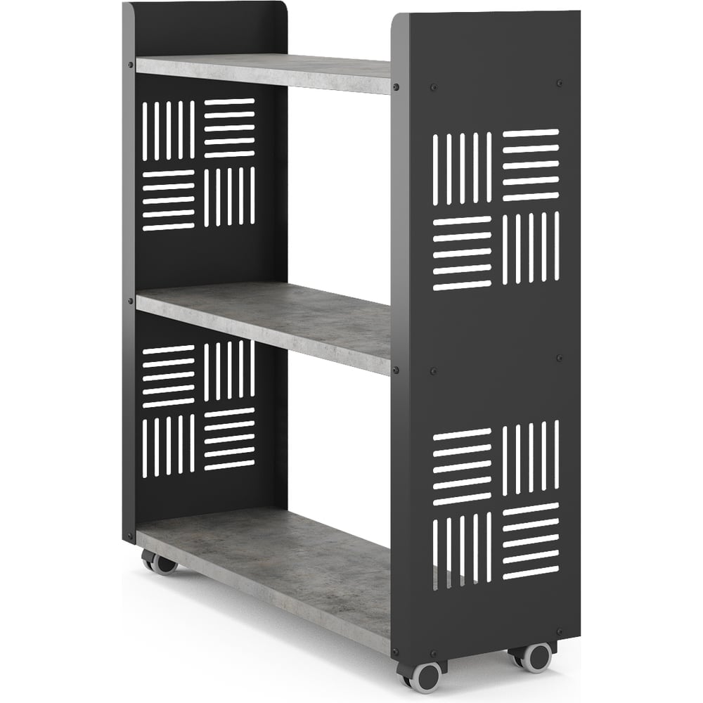 Изображение товара Стеллаж мобильный Kobor SМ2-90/30 black/chicago 221482