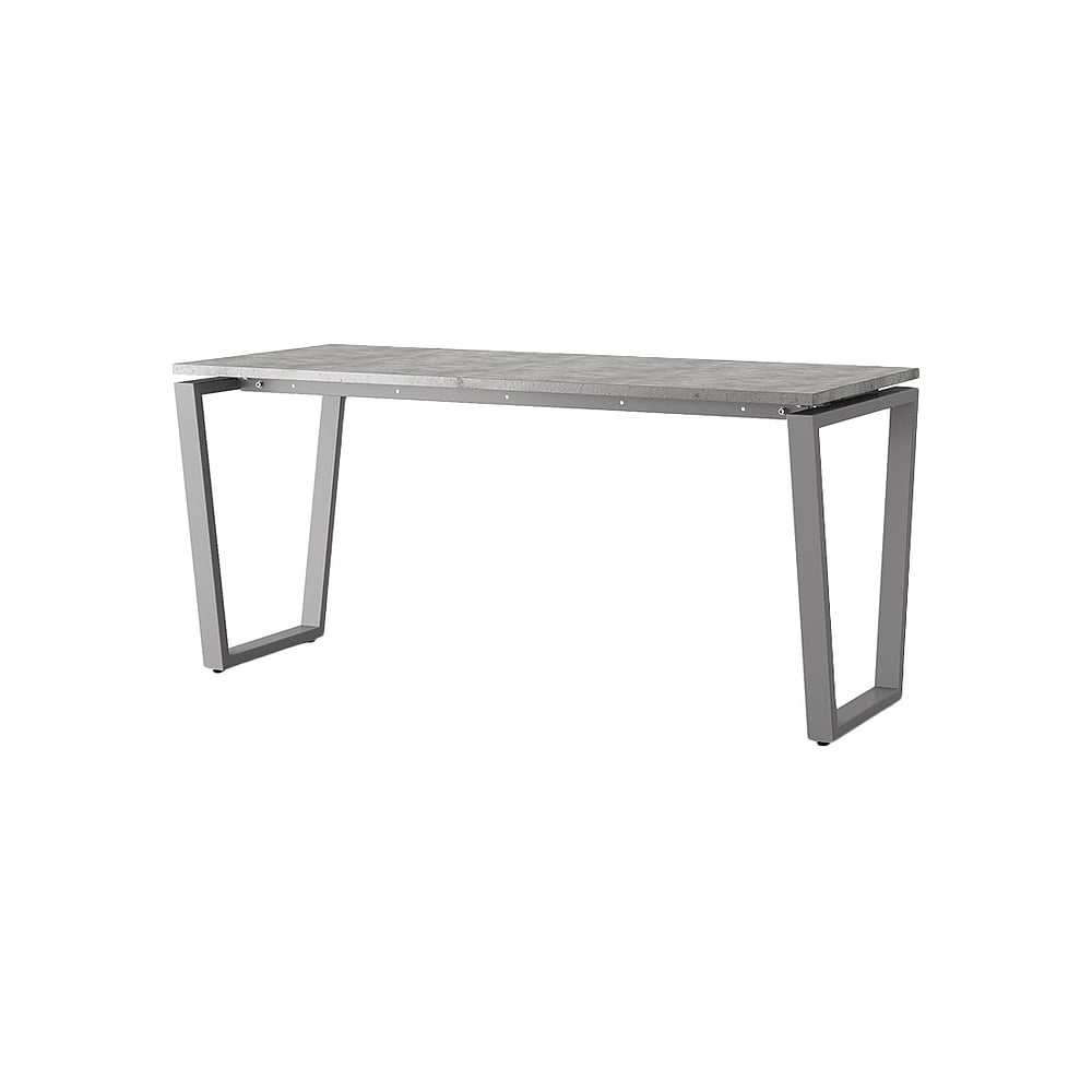 Стол офисный Kobor OTR-160/80 aluminum/chicago 214408