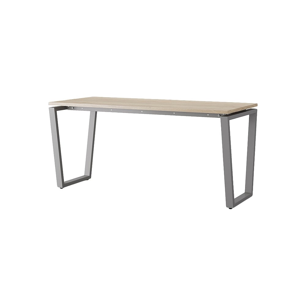 Стол офисный Kobor OTR-80/60 aluminum/natural 214432