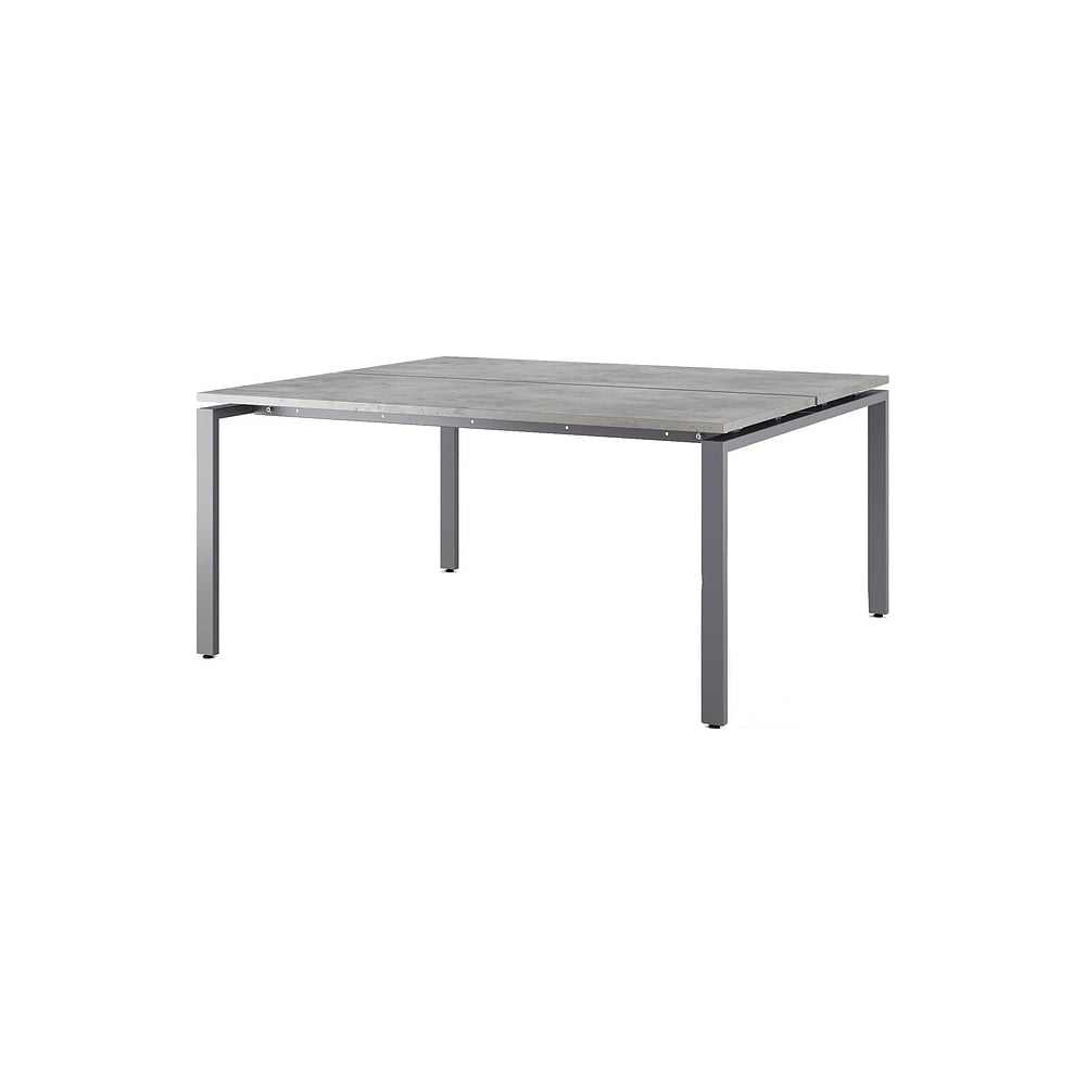 Стол офисный Kobor P/2-160/160 graphite/chicago 215968