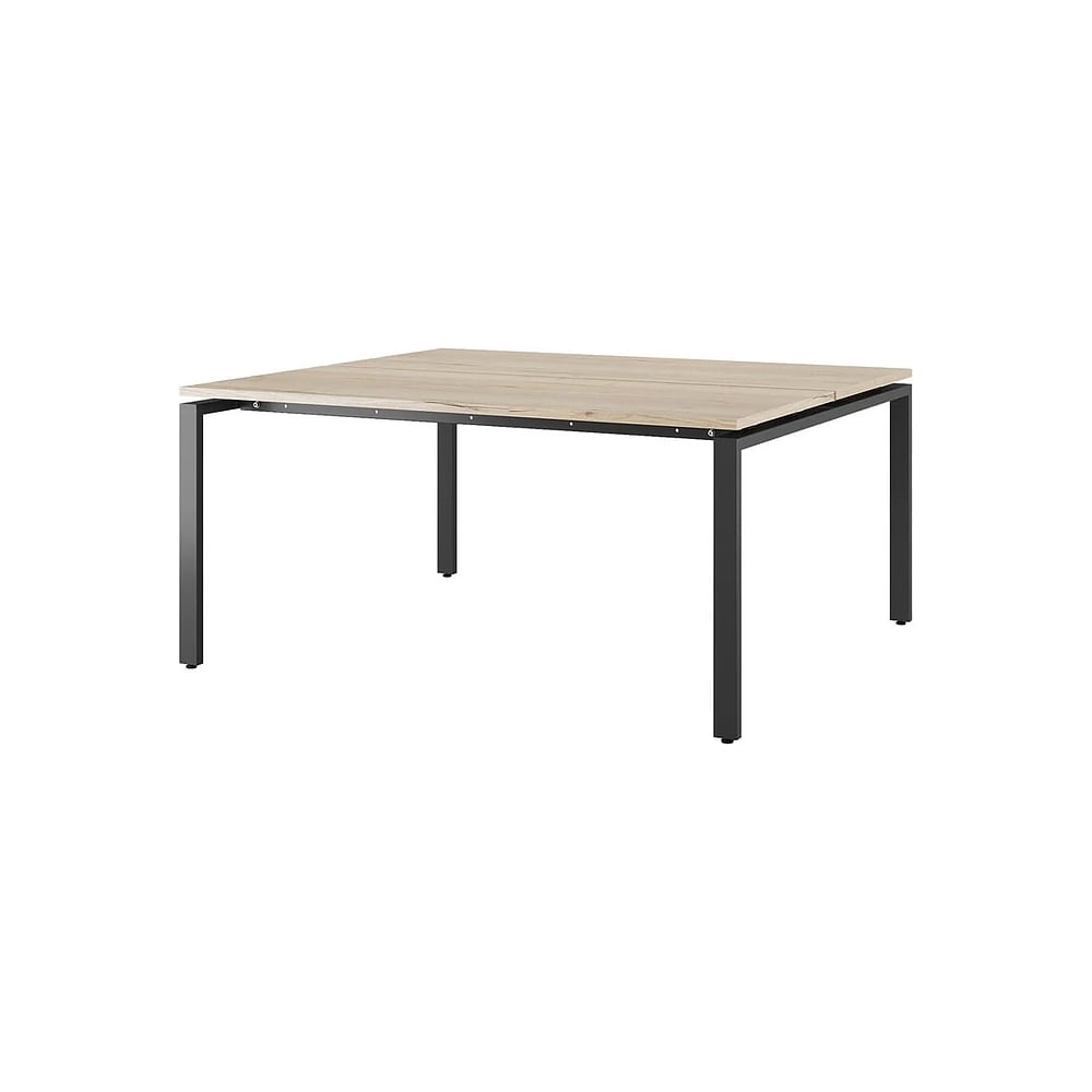 Стол офисный Kobor P/2-180/140 black/natural 215900