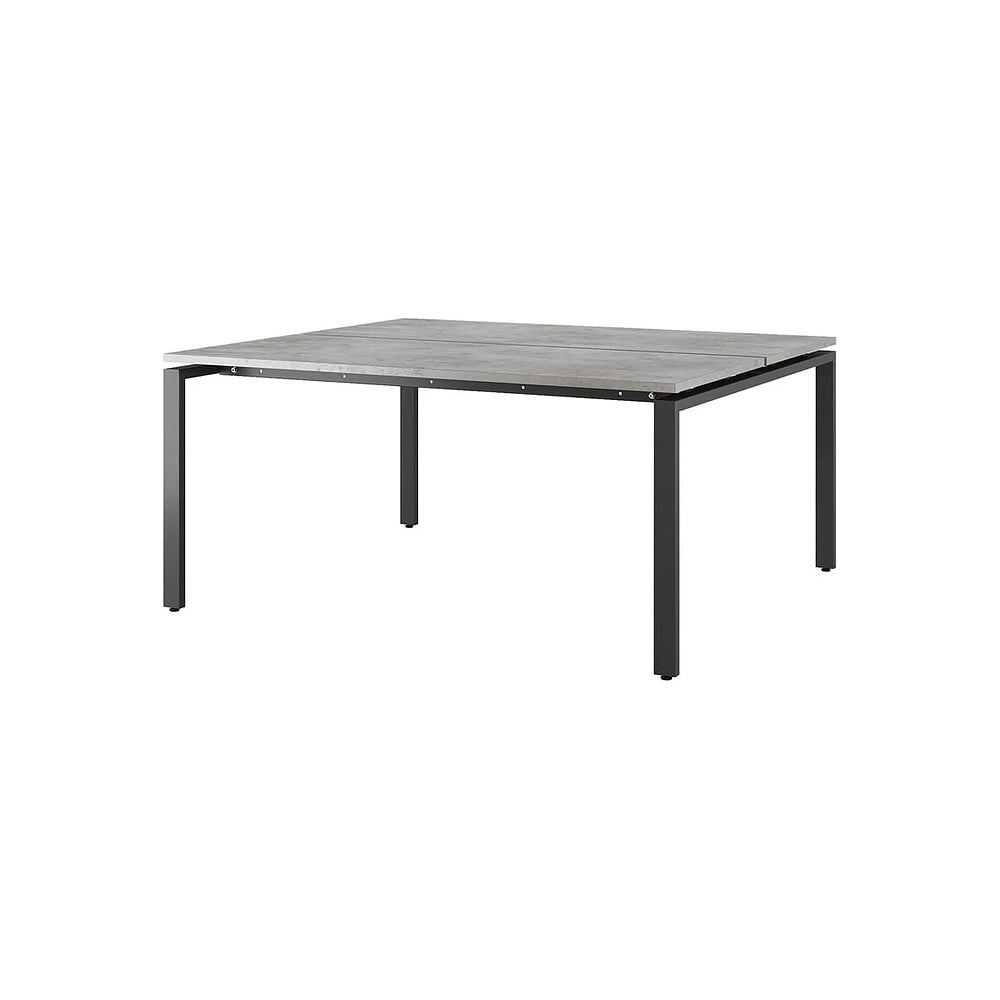 Стол офисный Kobor P/2-160/140 black/chicago 215857