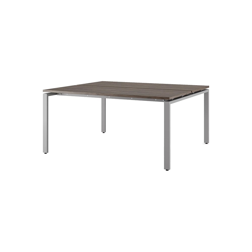 Стол офисный Kobor P/2-180/140 aluminum/charlston 216129