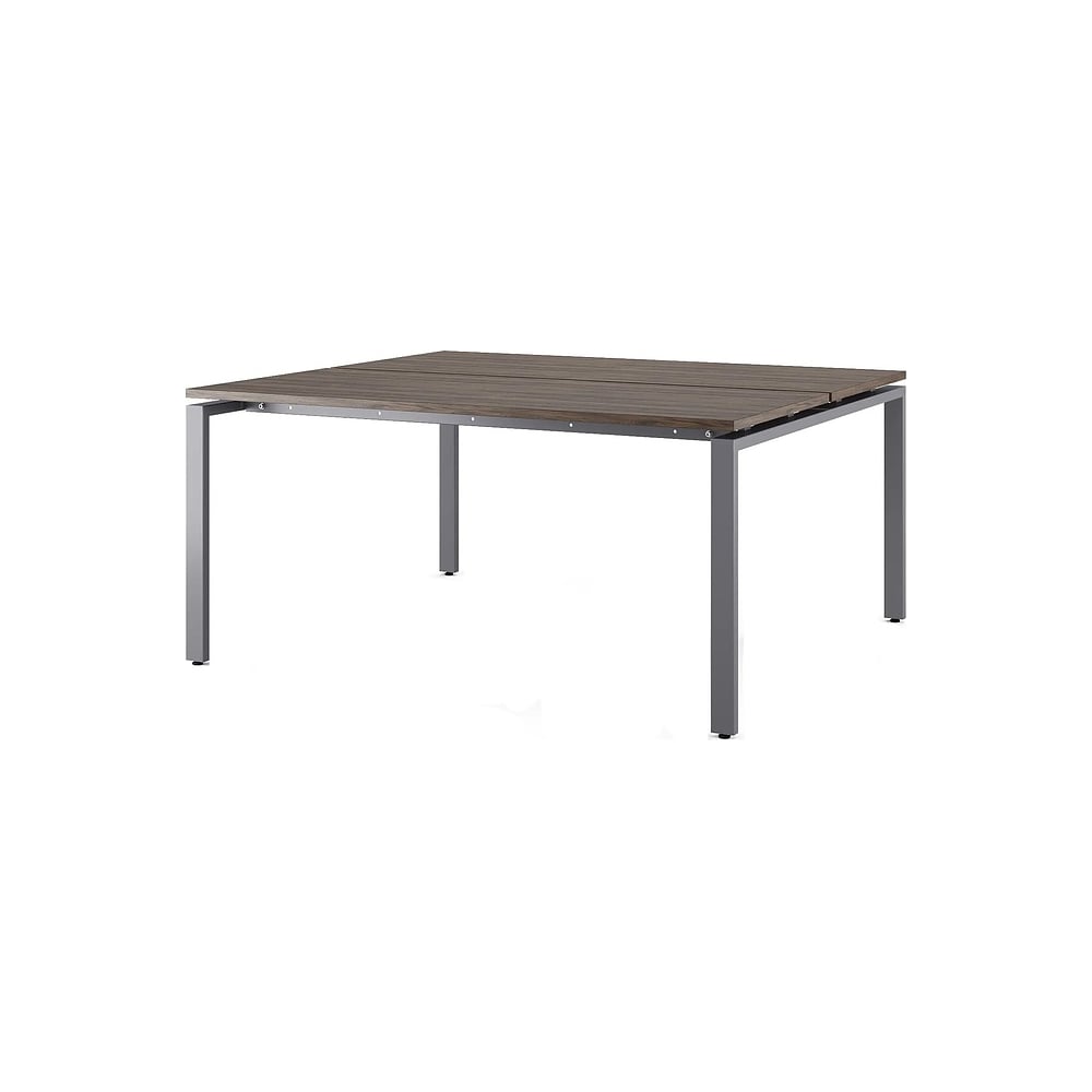 Стол офисный Kobor P/2-160/120 graphite/charlston 216017