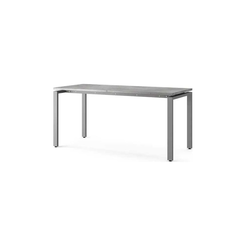 Стол офисный Kobor P-100/60 aluminum/chicago 210231