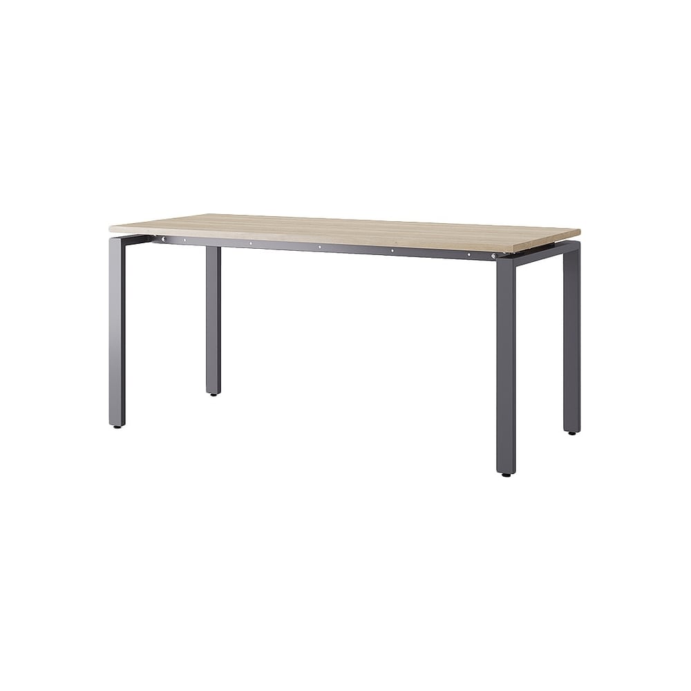 Стол офисный Kobor P-180/70 graphite/natural 210180
