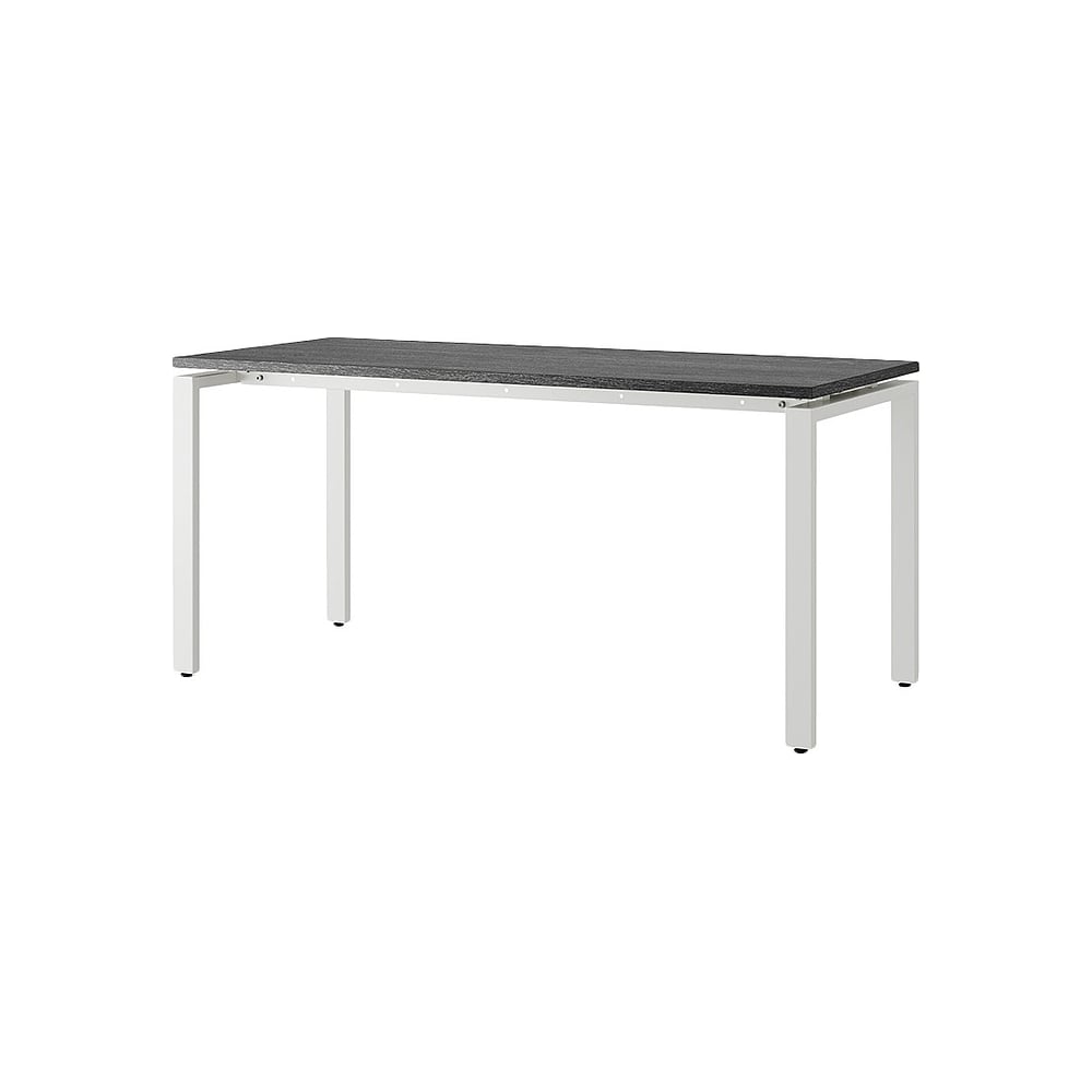Стол офисный Kobor P-160/80 white/wood 210373