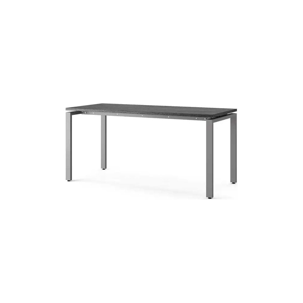 Стол офисный Kobor P-80/70 aluminum/wood 210258