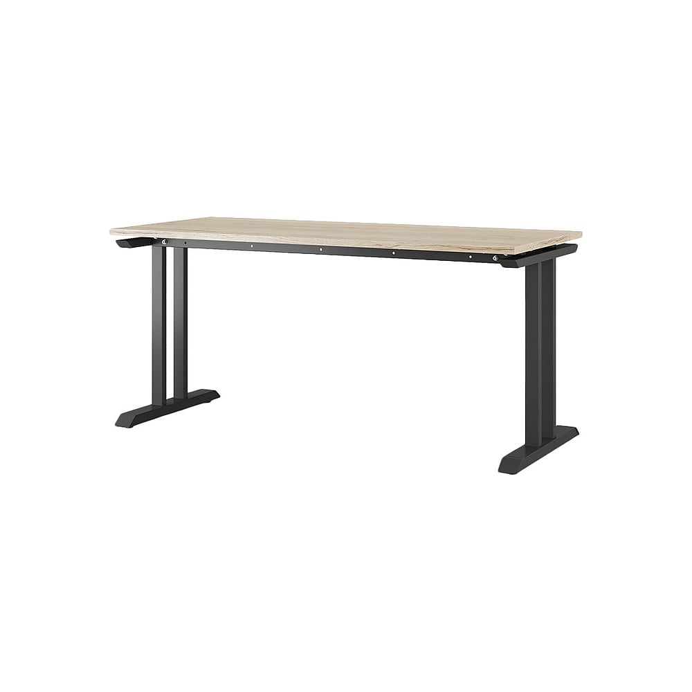 Стол офисный Kobor T-160/80 black/natural 212578