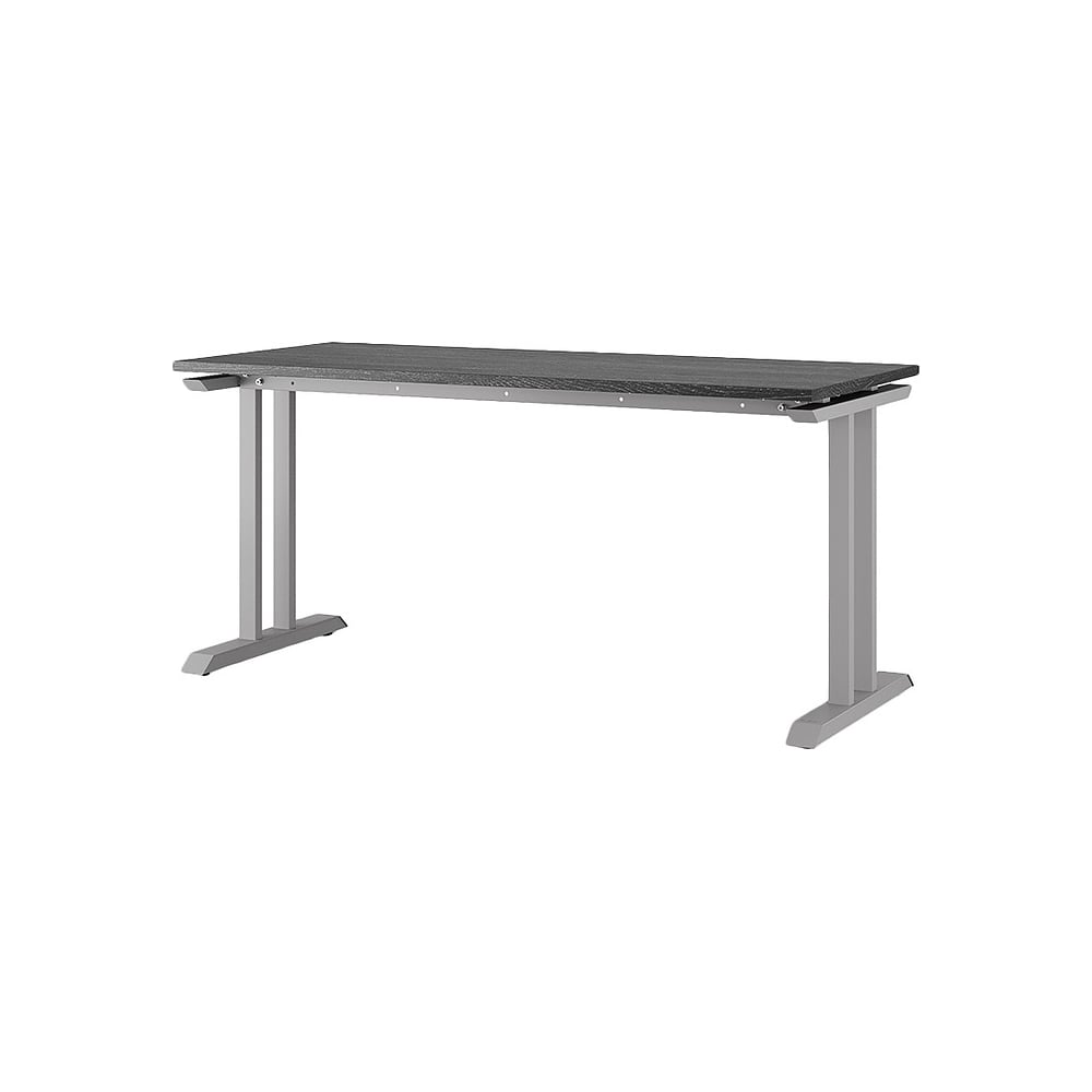 Стол офисный Kobor T-160/80 aluminum/wood 212765