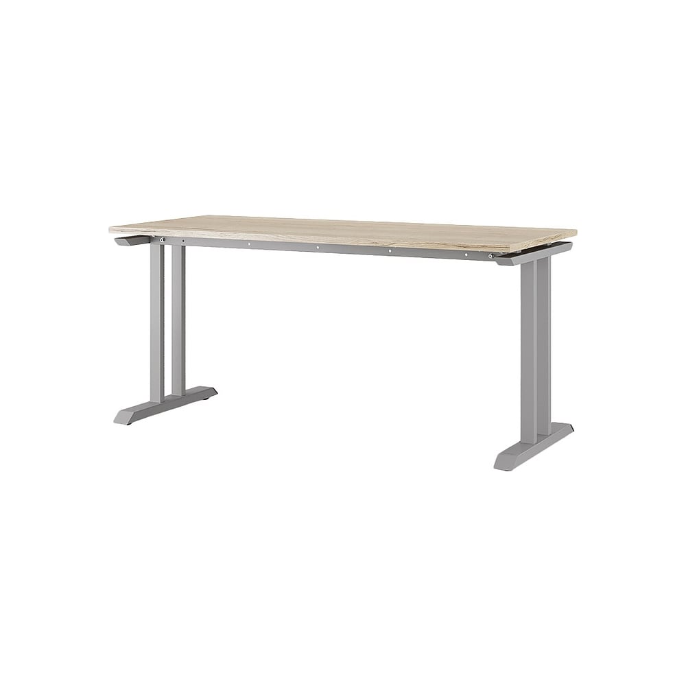 Стол офисный Kobor T-160/80 aluminum/natural 212786