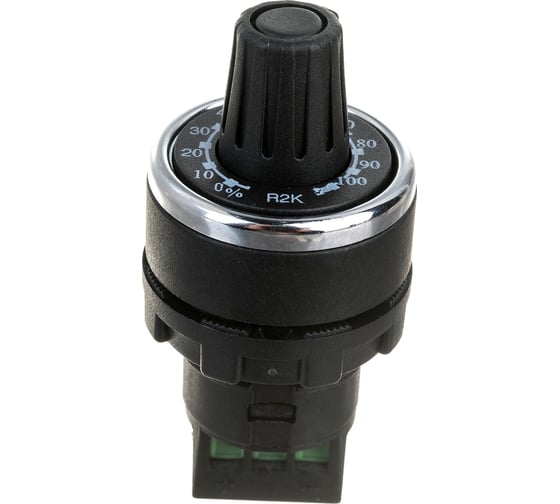 Изображение товара Потенциометр Emas однооборотный, 2 кОМ, 38,7 В, 38,7 мА, 1,5 Вт BPR02K