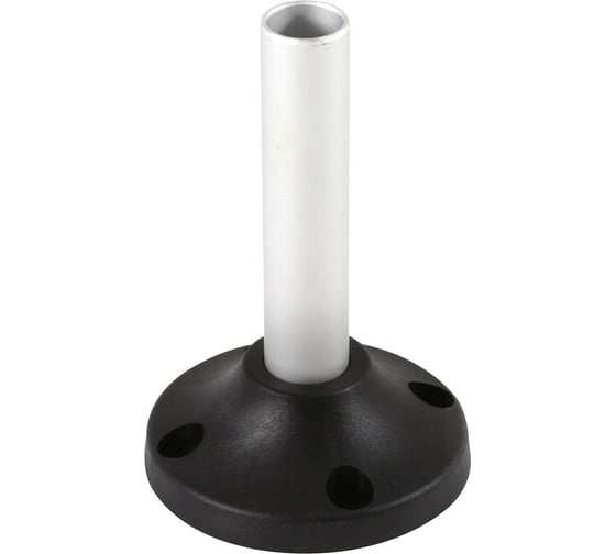 Изображение товара Алюминиевая подставка Emas h=100 мм для сигнальной колонны 50 мм IKAM03