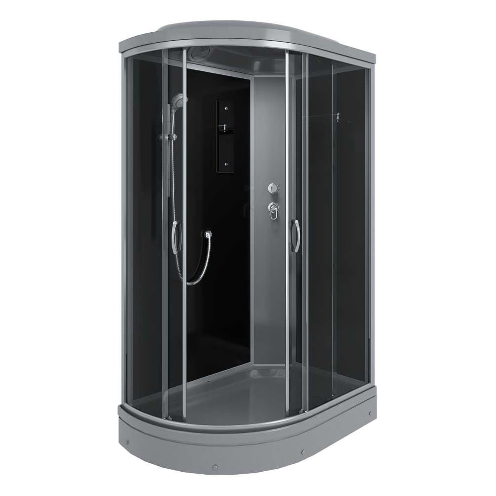 Изображение товара Душевая кабина Erlit 1200x800x2150 мм ER3512PR-C2-RUS_GRAY Изображение товара Душевая кабина Erlit 1200x800x2150 мм ER3512PR-C2-RUS_GRAY