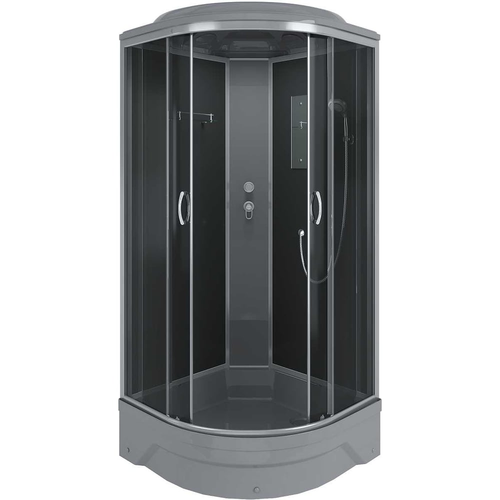 Изображение товара Душевая кабина Erlit 900x900x2260 мм ER350926-C2-RUS_GRAY