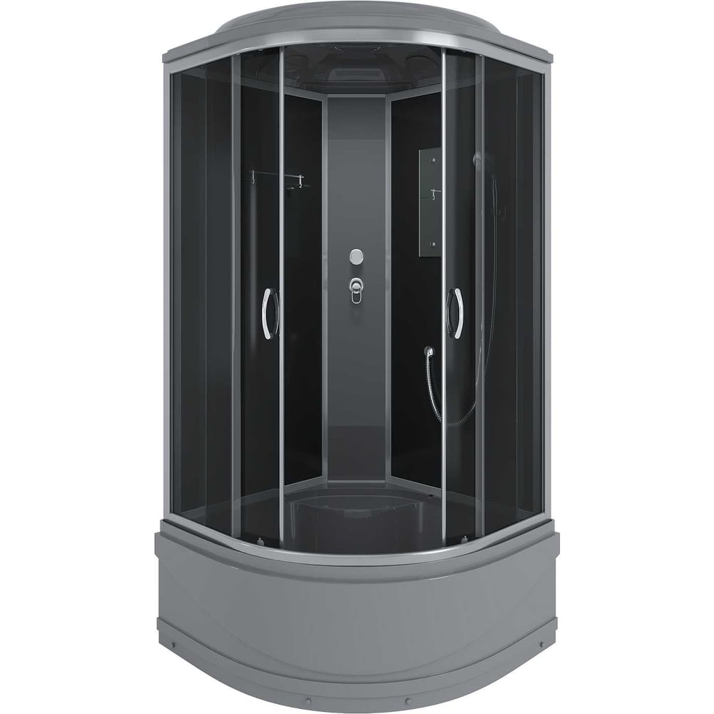 Изображение товара Душевая кабина Erlit 900x900x2150 мм ER3509TP-C2-RUS_GRAY Изображение товара Душевая кабина Erlit 900x900x2150 мм ER3509TP-C2-RUS_GRAY