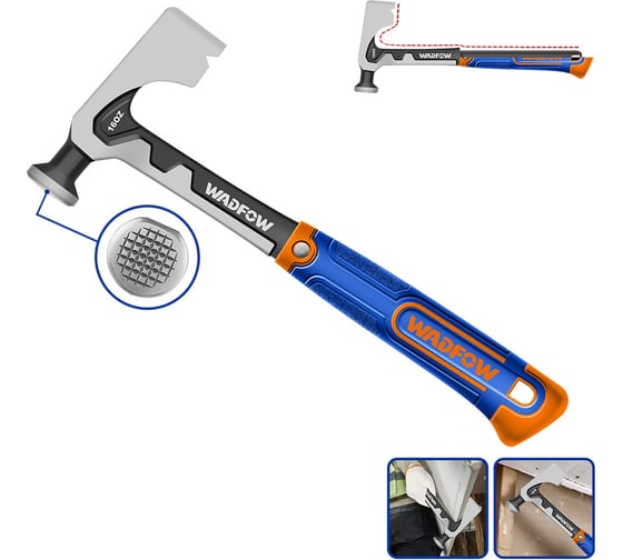 Изображение товара Молоток для гипсокартона WadFow 450 г WHM8195