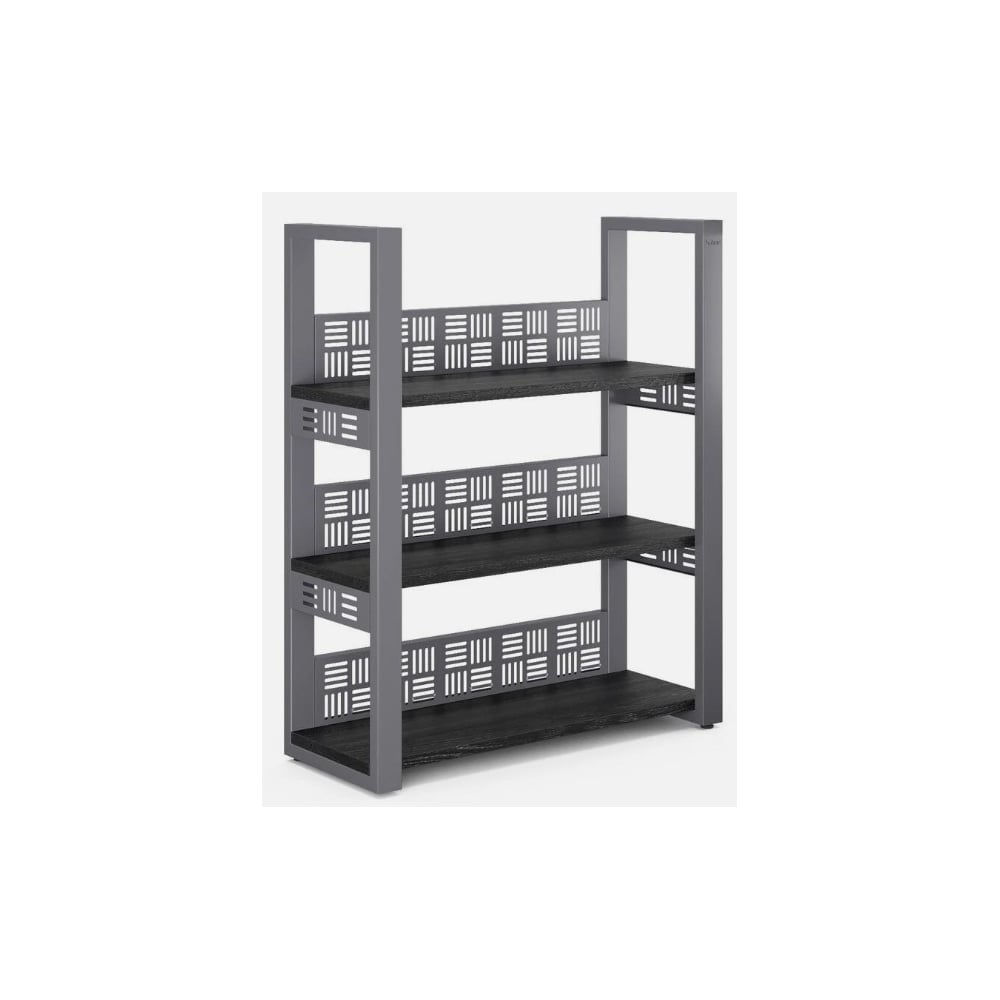 Стеллаж открытый Kobor SО3-100/36 graphite/wood 221325