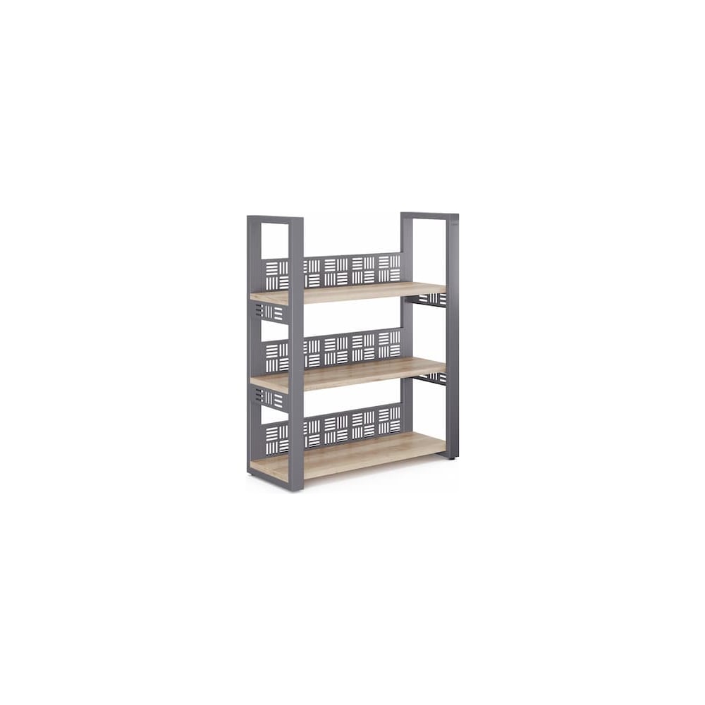 Стеллаж открытый Kobor SО3-80/36 graphite/natural 220141