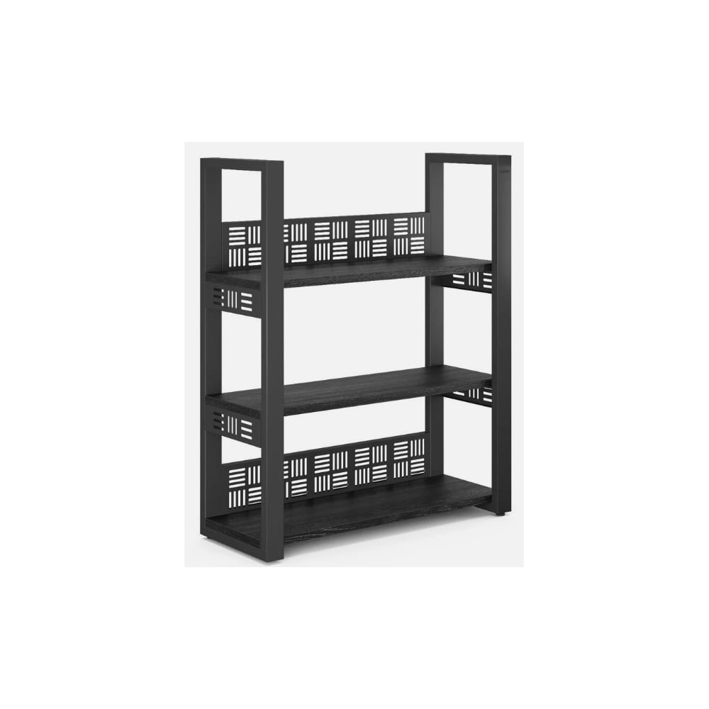 Стеллаж открытый Kobor SО3-100/36 black/wood 221314