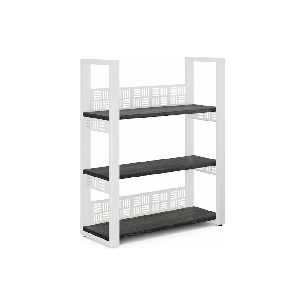 Стеллаж открытый Kobor SО3-60/36 white/wood 221345