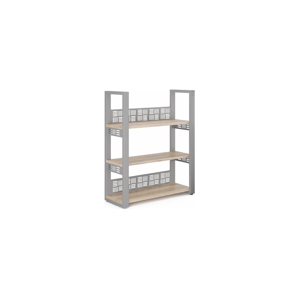 Стеллаж открытый Kobor SО3-60/36 aluminum/natural 220155