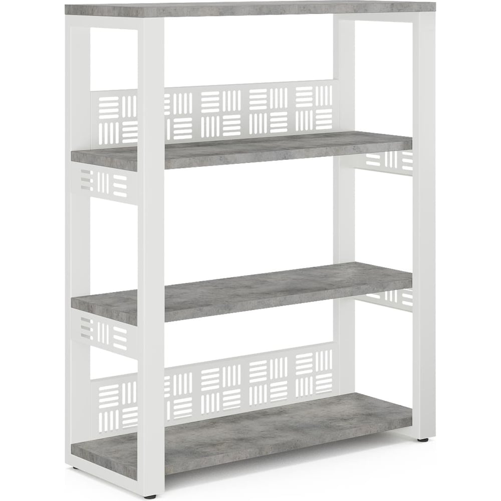Стеллаж открытый Kobor ST3-60/36 white/chicago 221383