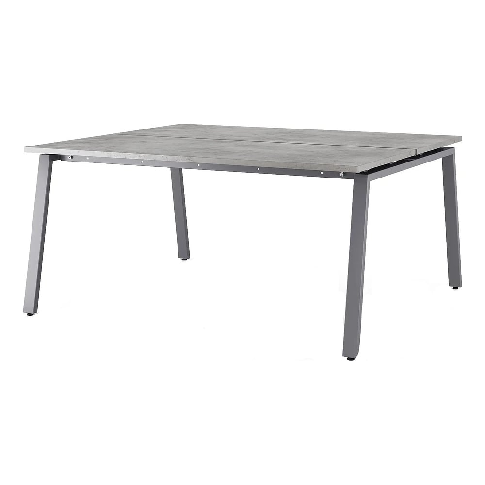 Стол офисный Kobor A/2-160/140 graphite/chicago 216377