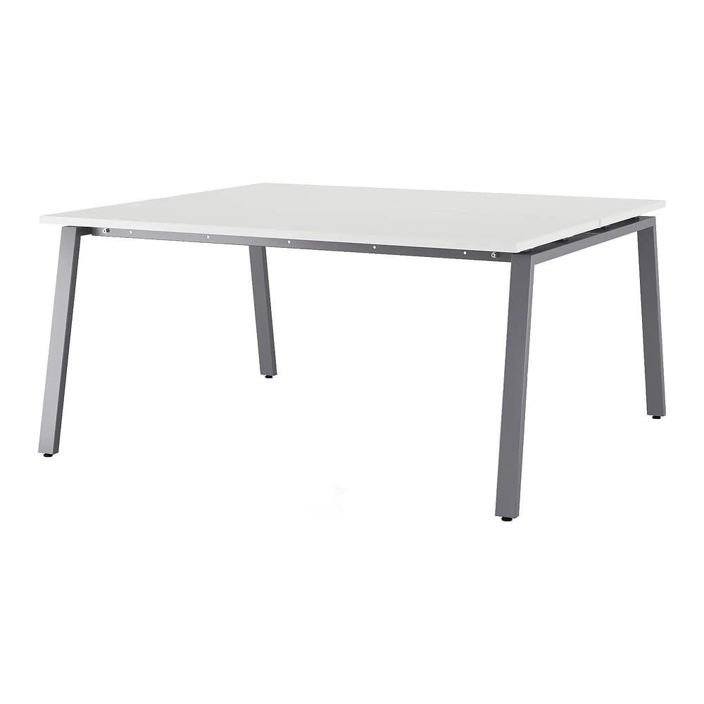 Стол офисный Kobor A/2-160/140 graphite/premium 216356