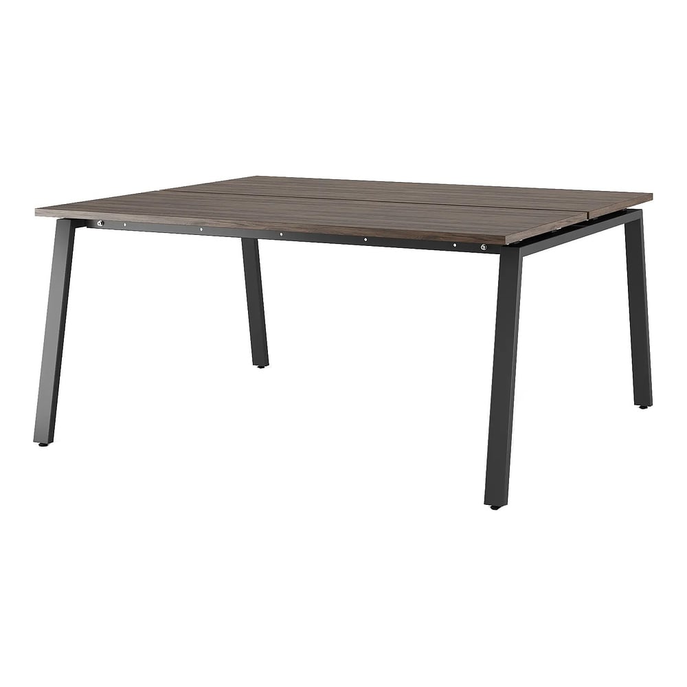 Стол офисный Kobor A/2-180/160 black/charlston 216344