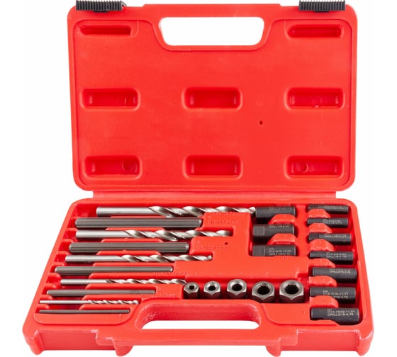 Изображение товара Набор экстракторов поврежденного крепежа Thorvik SES25 25 предметов 53202