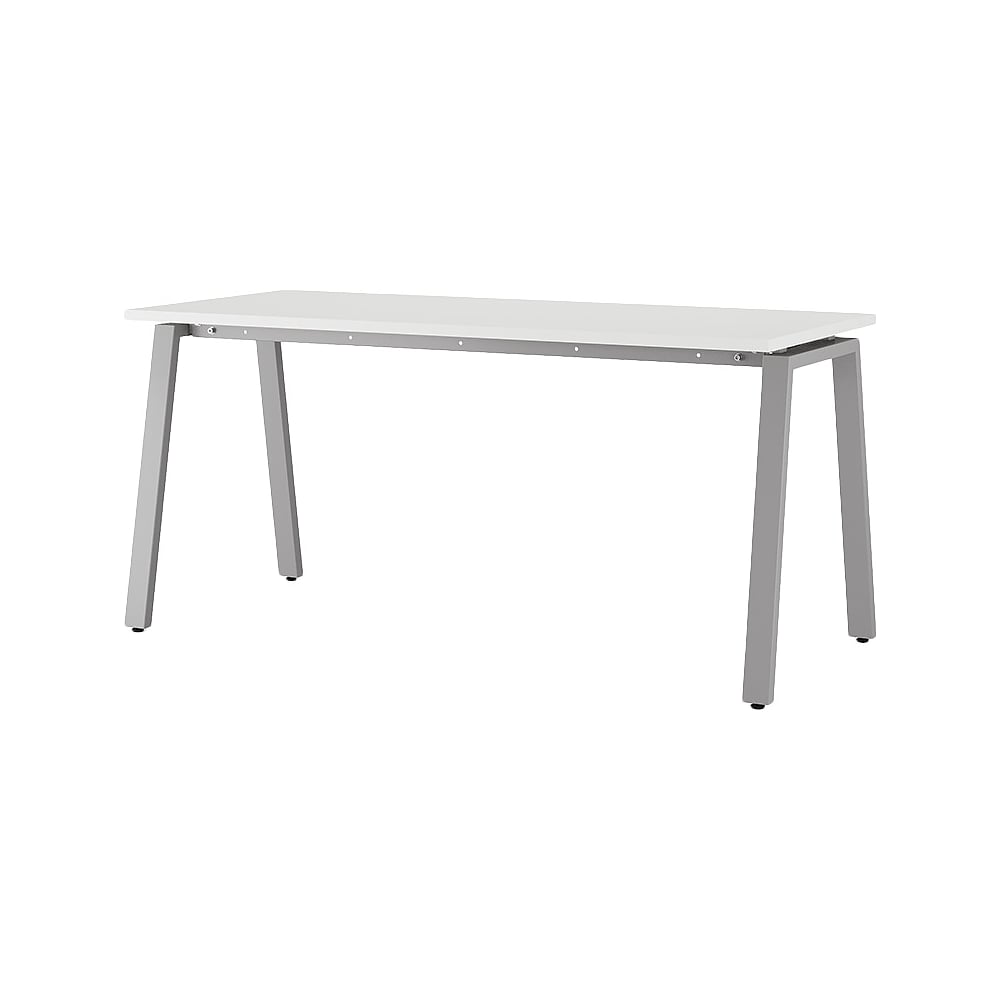 Стол офисный Kobor A-80/80 aluminum/premium 210639