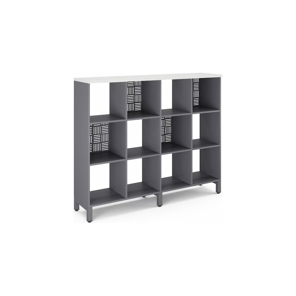 Стеллажная система Kobor SQ-3Х4 graphite/premium 221139