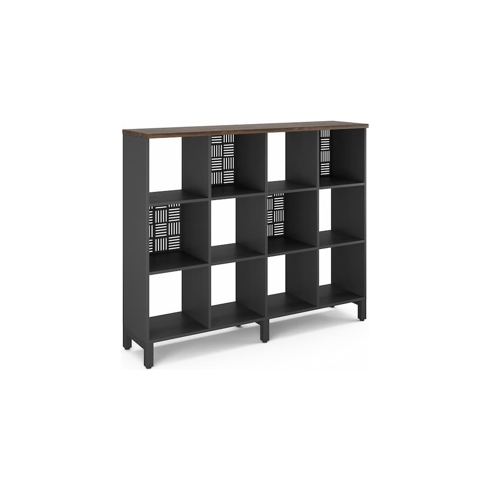Стеллажная система Kobor SQ-3Х4 black/charlston 220398