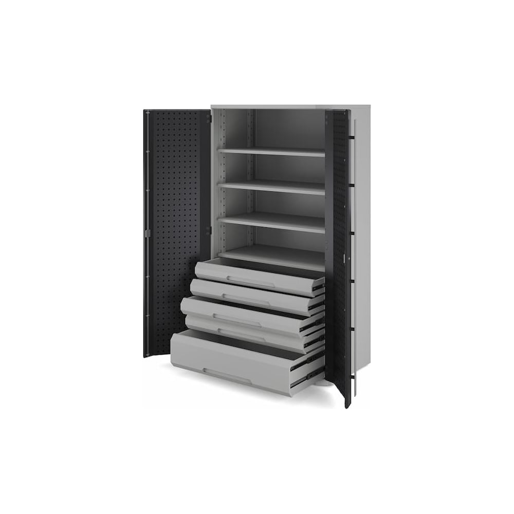 Шкаф металлический 2х дверный Kobor Expert MC/2-100/60 4S.41B 95427