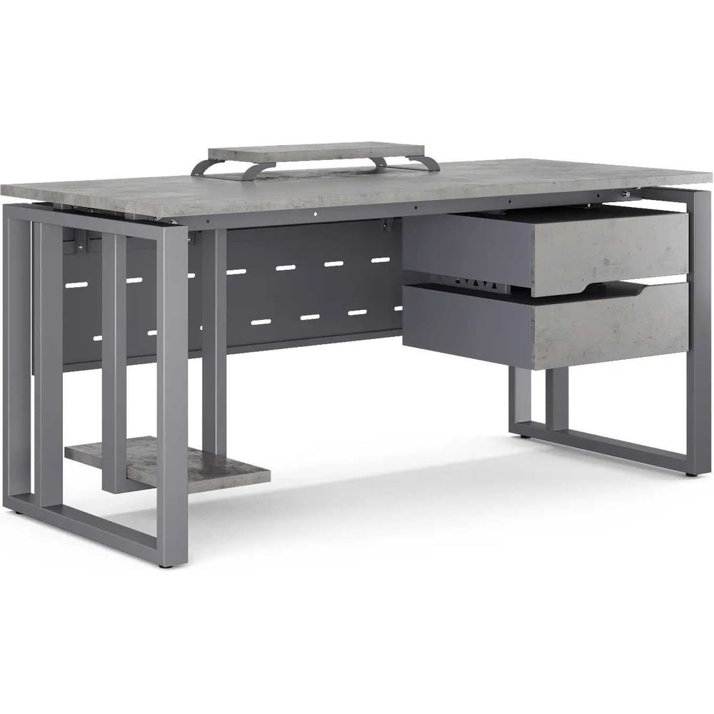 Изображение товара Стол компьютерный Kobor KO2-140/70 graphite/chicago 253464