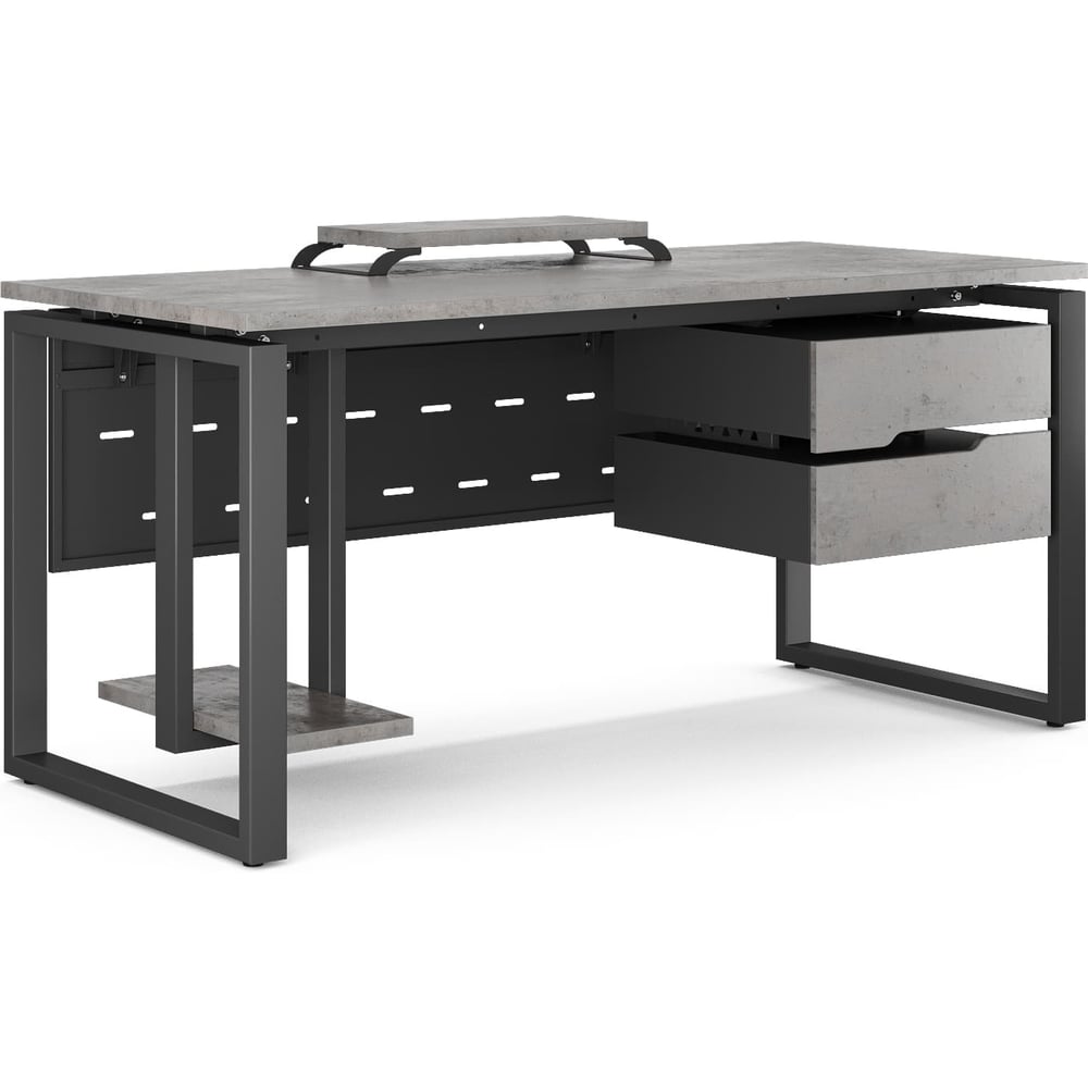 Изображение товара Стол компьютерный Kobor KO1-180/80 black/chicago 252953