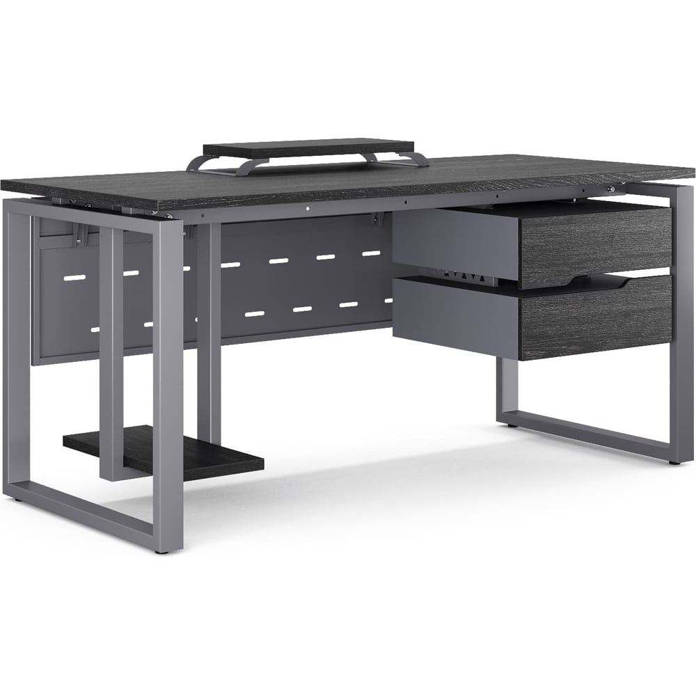 Стол компьютерный Kobor KO1-80/60 graphite/wood 253059