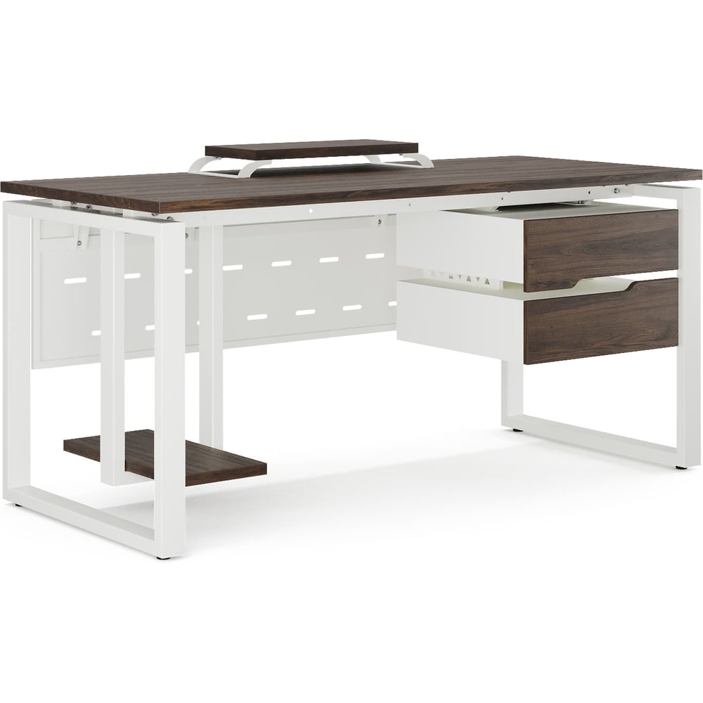 Стол компьютерный Kobor KO1-80/60 white/charlston 253309