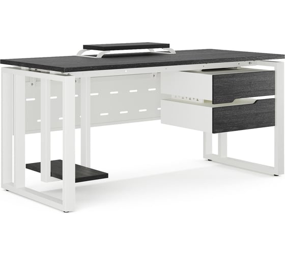 Изображение товара Стол компьютерный Kobor KO2-100/80 white/wood 253698