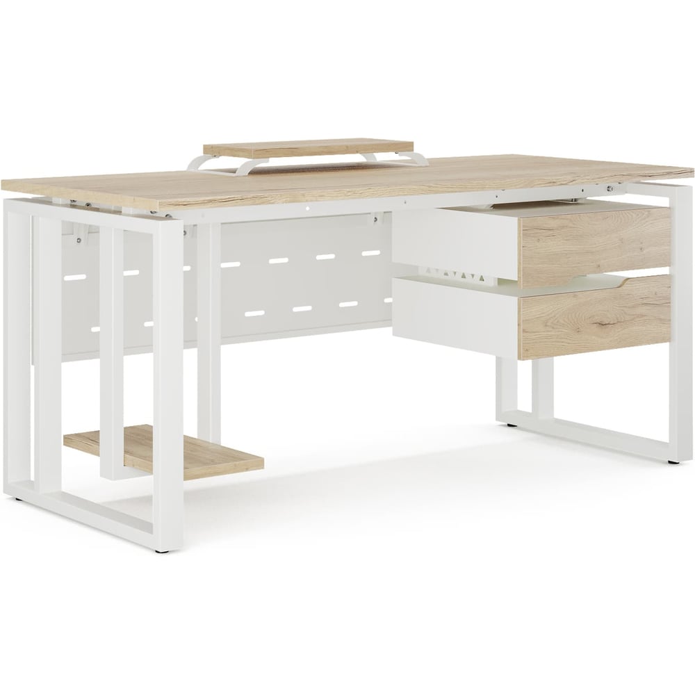 Изображение товара Стол компьютерный Kobor KO2-140/70 white/natural 253714
