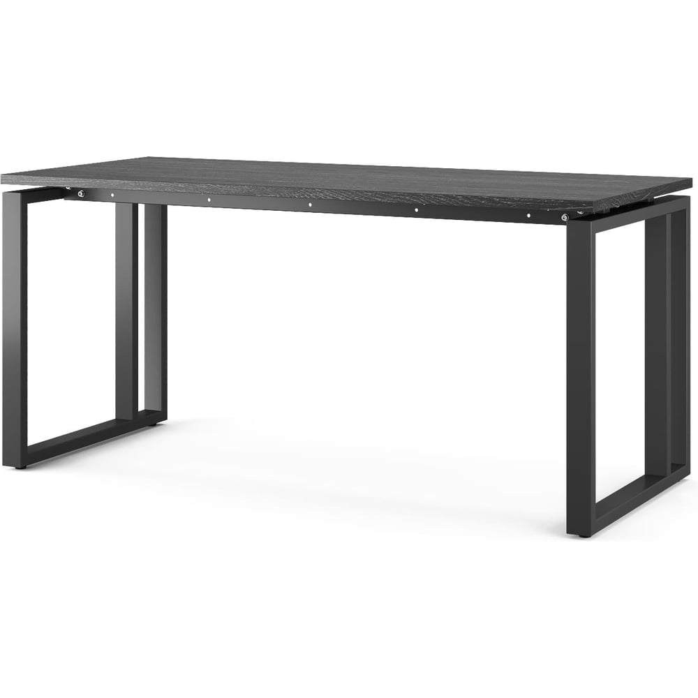 Изображение товара Стол компьютерный Kobor KO2-180/70 black/wood 253383 Изображение товара Стол компьютерный Kobor KO2-180/70 black/wood 253383