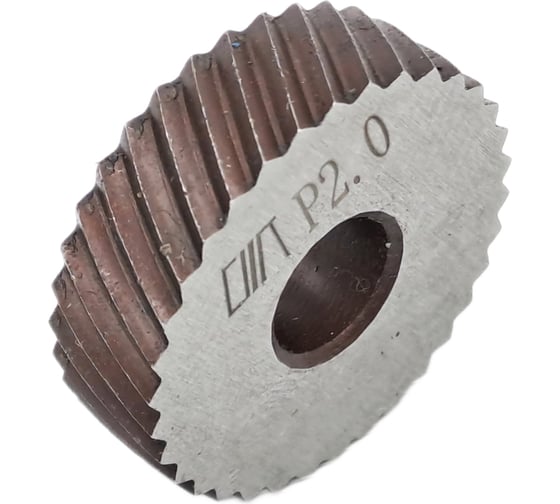 Изображение товара Ролик накатка 25 мм, ширина 8 мм, шаг 2.0 мм, посадочное отверстие 8 мм, 25x8х8 мм, правый TORNERI 041815