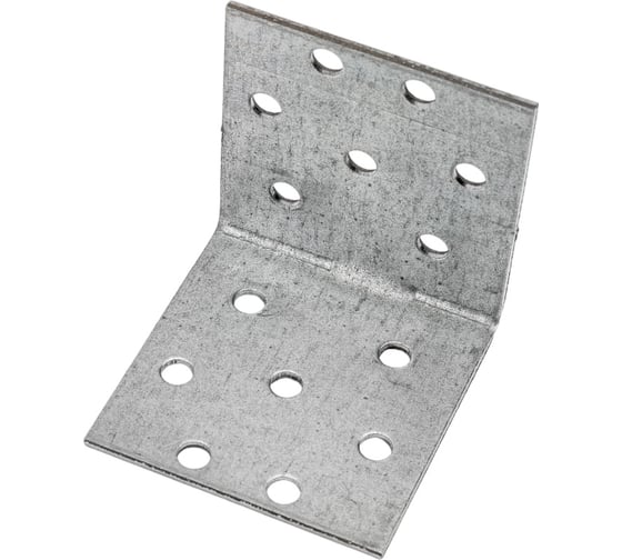 Изображение товара Крепежный равносторонний уголок РемоКолор KUR 2 мм, 50x50x50 мм 710-2055