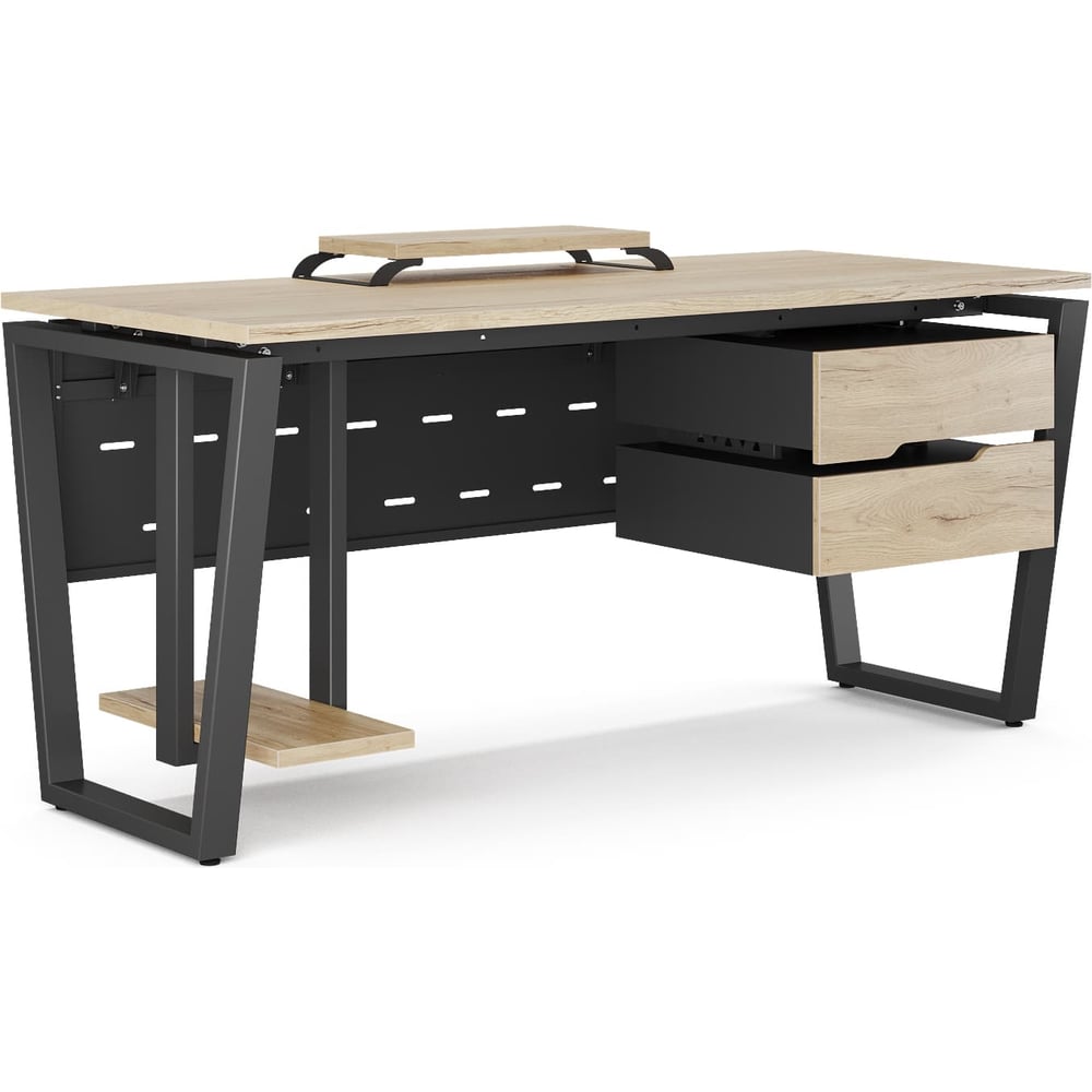 Изображение товара Стол компьютерный Kobor KOTR-160/70 black/natural 254235