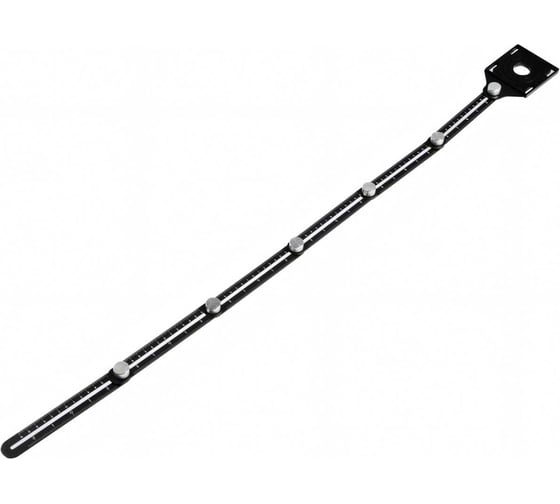 Изображение товара Складная линейка ТУНДРА, для позиционирования отверстий при сверлении, 6 углов, 25-45-60 7139566